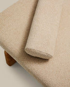 Japandi Daybed Topaz – Chenille, Beige, 200 cm – weitere Ansicht