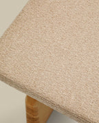 Japandi Daybed Topaz – Chenille, Beige, 200 cm – weitere Ansicht