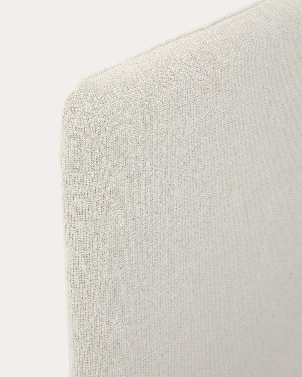 Japandi Bett Valma – Chenille, Perle, 180 × 200 cm – weitere Ansicht