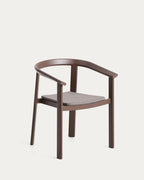 Japandi Stuhl Erice – Metall, Braun – Produktansicht