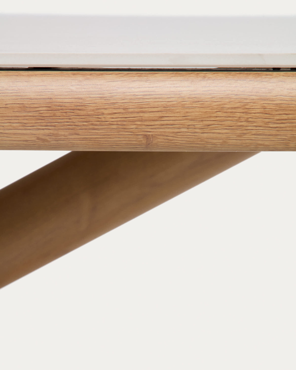 Japandi Esstisch Mirtia – Keramik, Ecru, 240 × 110 cm – weitere Ansicht