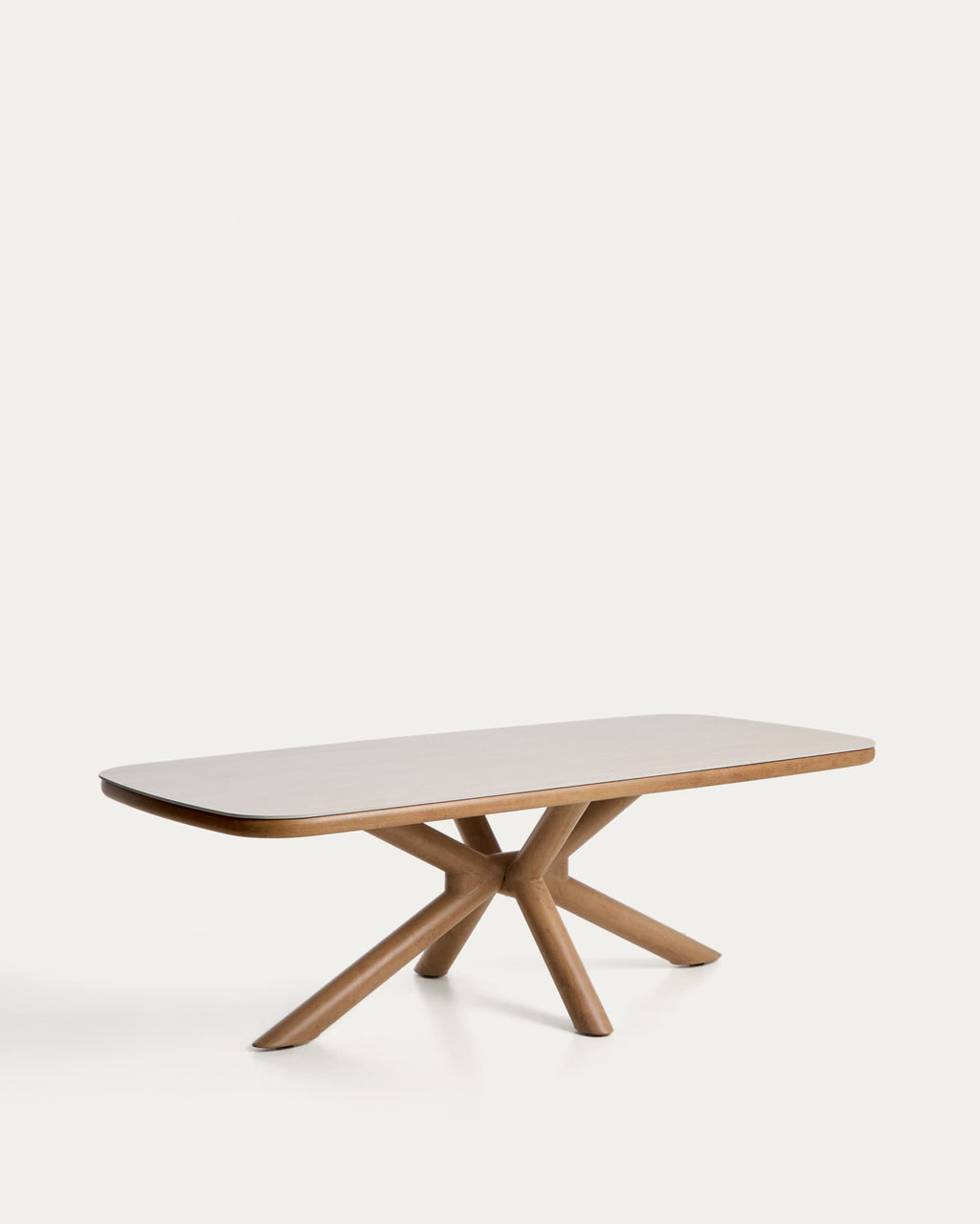 Japandi Esstisch Mirtia – Keramik, Ecru, 240 × 110 cm – weitere Ansicht