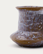 Japandi Vase Olaris – Keramik, Braun, 16 cm – weitere Ansicht