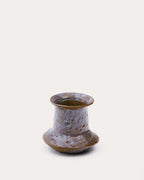 Japandi Vase Olaris – Keramik, Braun, 16 cm – Produktansicht