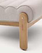 Japandi Sessel Magira – Eiche, Beige – weitere Ansicht