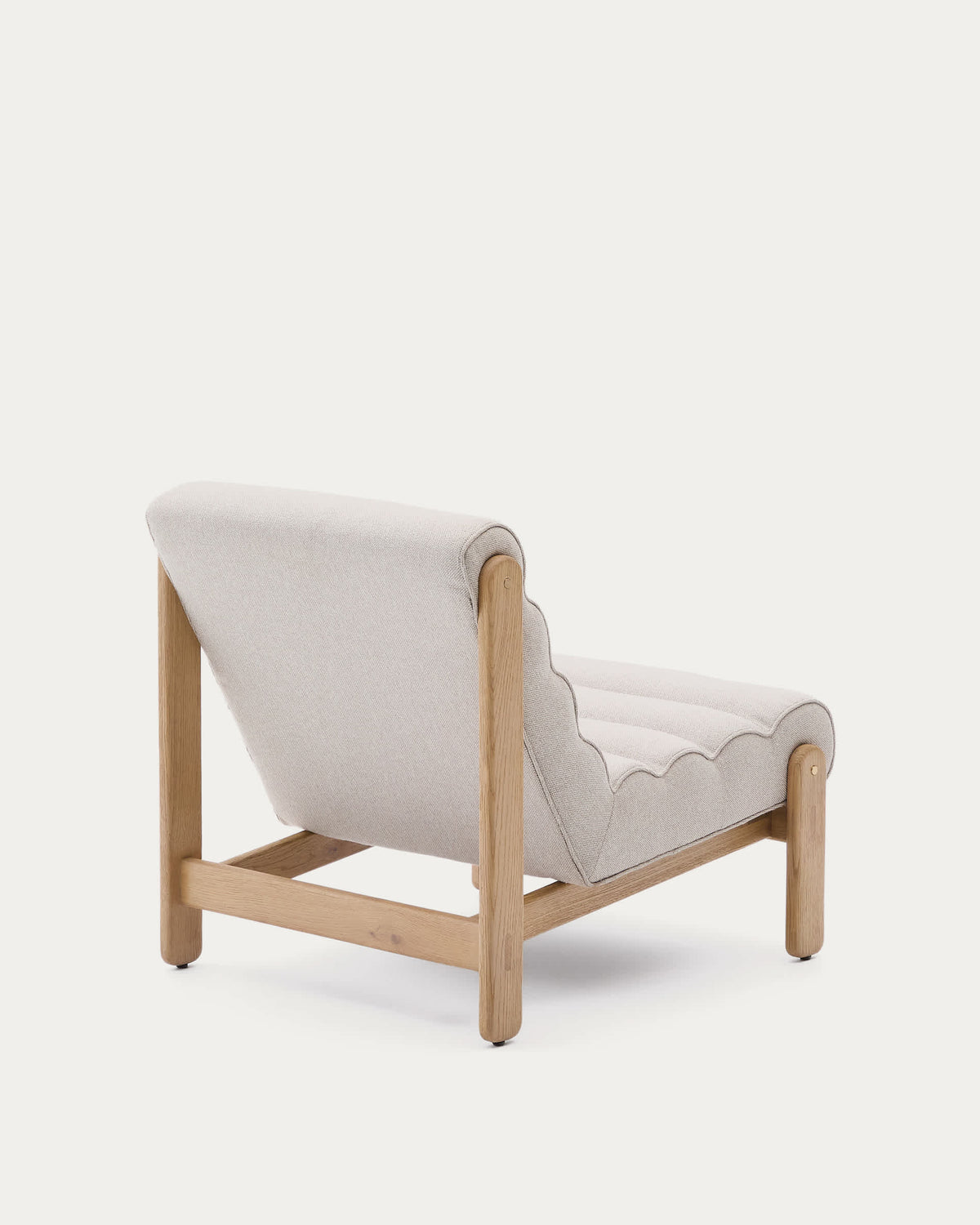 Japandi Sessel Magira – Eiche, Beige – weitere Ansicht