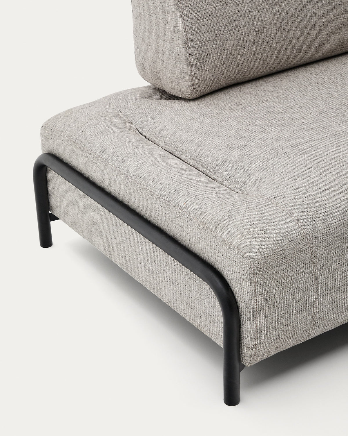 Japandi 3-Sitzer-Sofamodul Compo – Beigegrau, 232 cm – weitere Ansicht