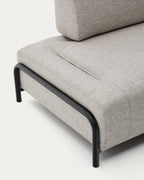 Japandi 3-Sitzer-Sofamodul Compo – Beigegrau, 232 cm – weitere Ansicht