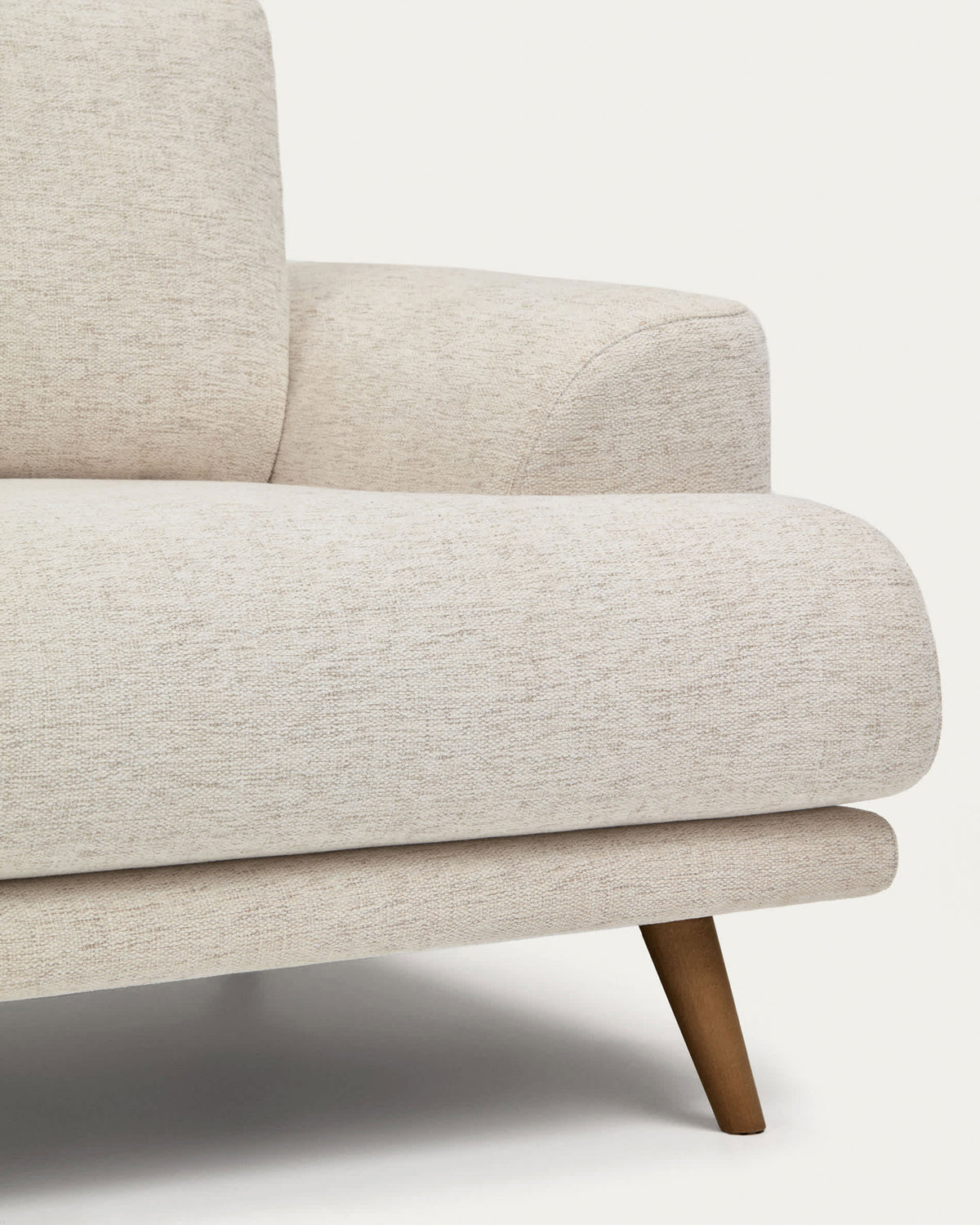 Japandi 3-Sitzer-Sofa Karin – Beige, 231 cm – weitere Ansicht