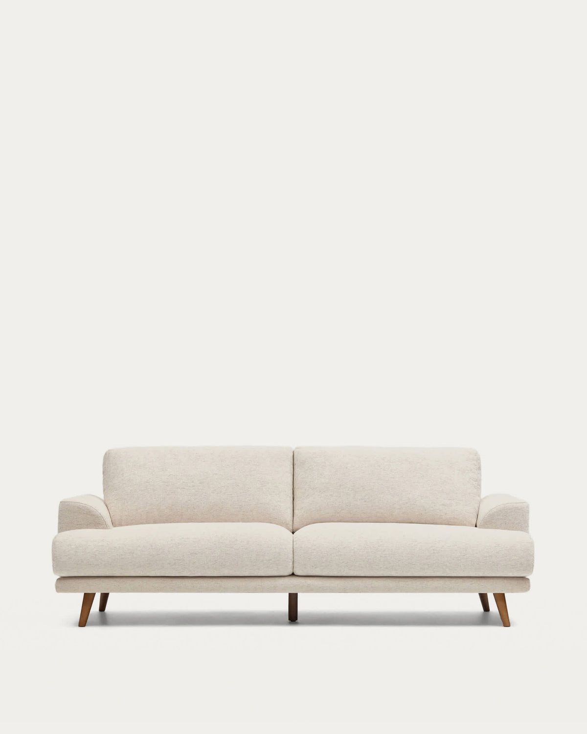 Japandi 3-Sitzer-Sofa Karin – Beige, 231 cm – Produktansicht