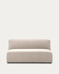 Japandi 2-Sitzer-Sofamodul Neom – Beige, 150 cm – Produktansicht