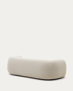 Japandi 3-Sitzer-Sofa Martina – Lammfelloptik, Ecru, 246 cm – weitere Ansicht