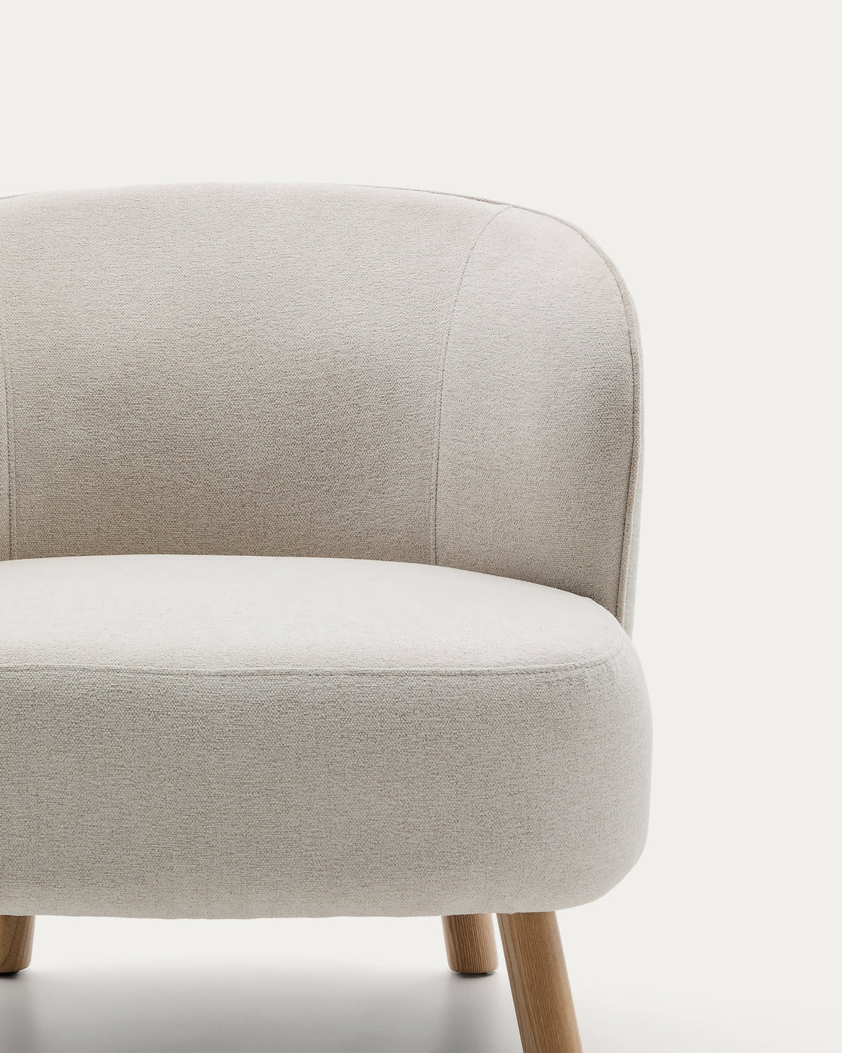 Japandi Sessel Ulit – Natur, Beige – weitere Ansicht