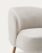 Japandi Sessel Ulit – Natur, Beige – weitere Ansicht