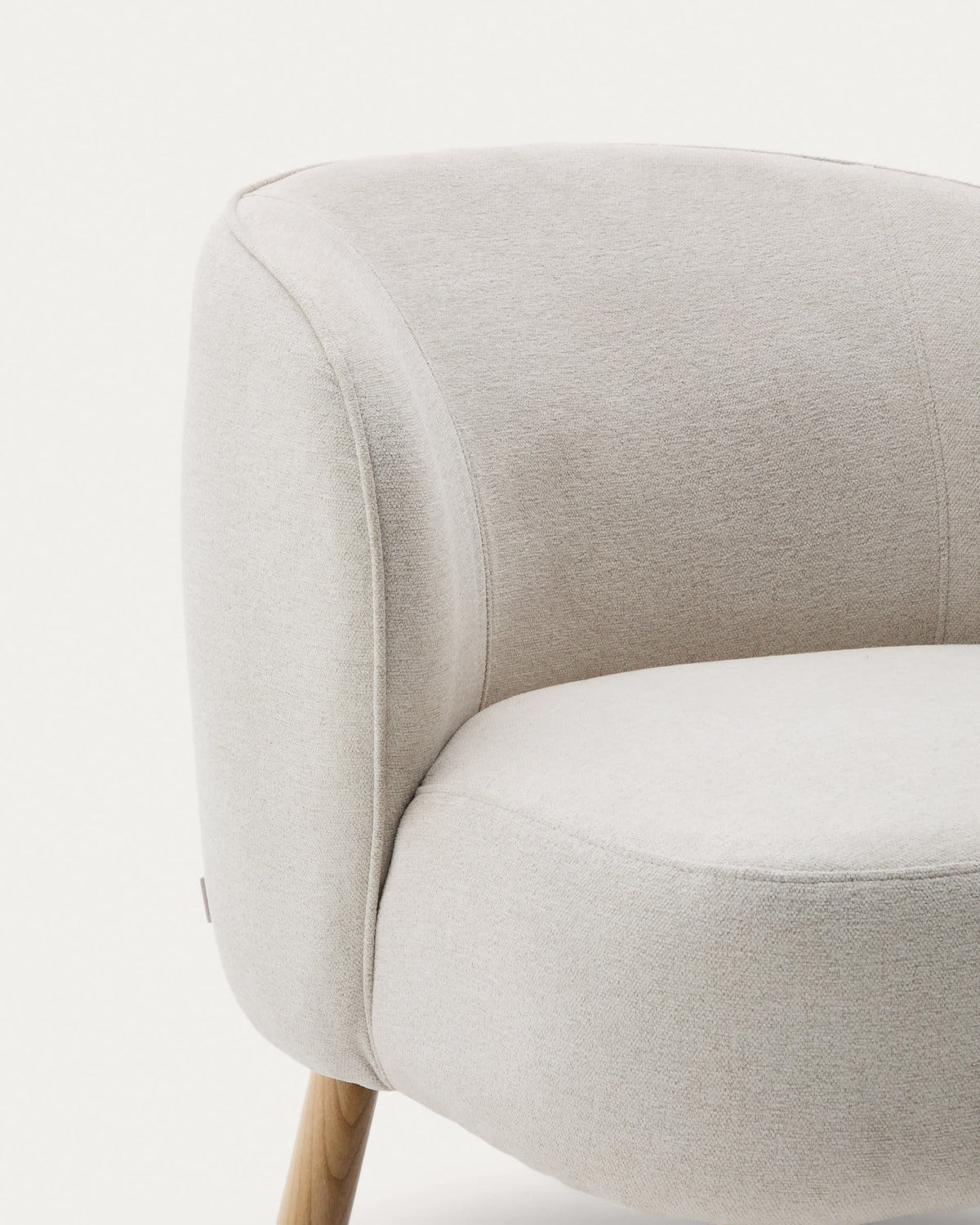 Japandi Sessel Ulit – Natur, Beige – weitere Ansicht