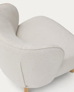 Japandi Sessel Ulit – Natur, Beige – weitere Ansicht