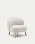 Japandi Sessel Ulit – Natur, Beige – Produktansicht