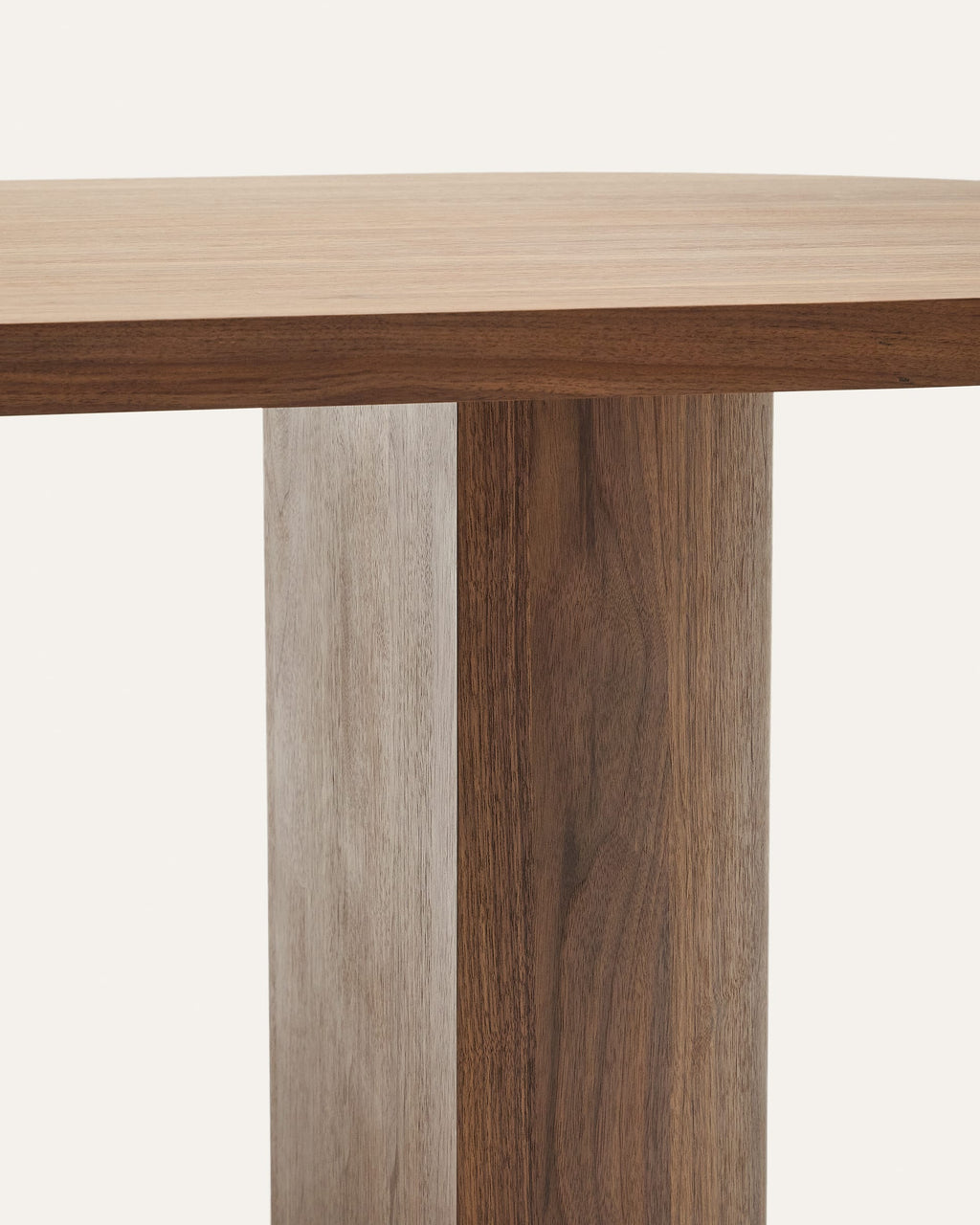 Japandi Esstisch Nealy – Holzwerkstoff, Braun, 200 × 100 cm – weitere Ansicht