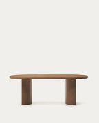 Japandi Esstisch Nealy – Holzwerkstoff, Braun, 200 × 100 cm – weitere Ansicht