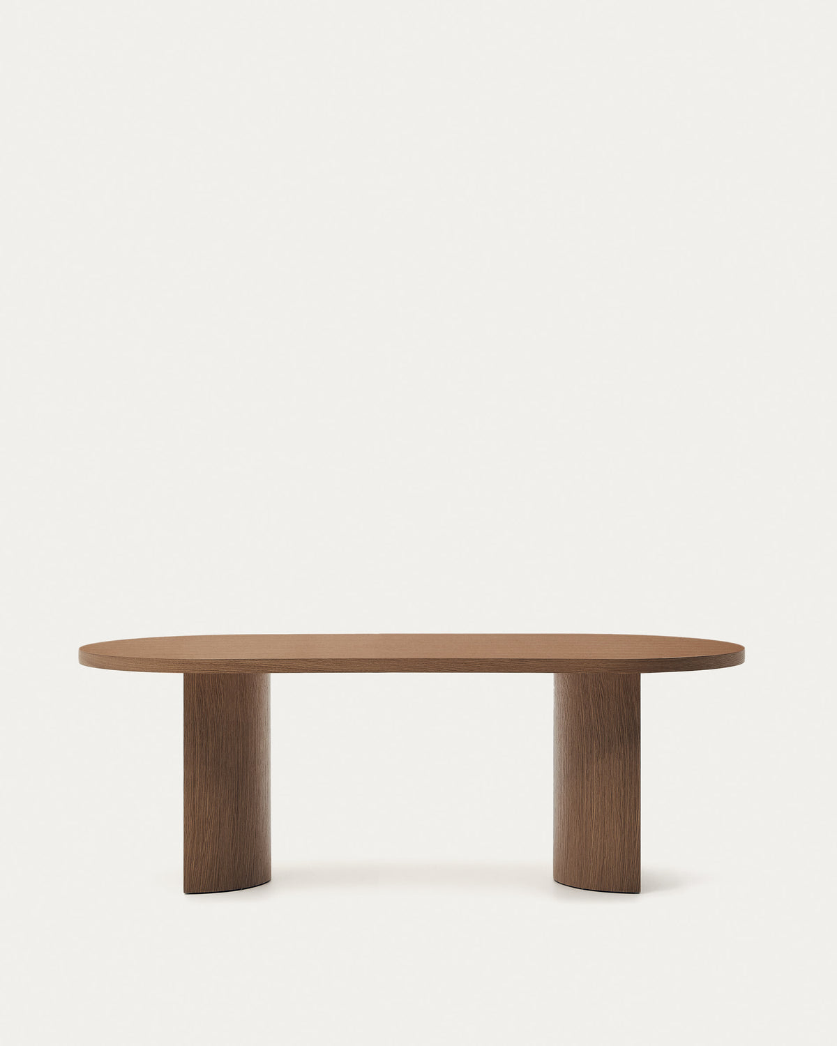 Japandi Esstisch Nealy – Holzwerkstoff, Braun, 200 × 100 cm – weitere Ansicht