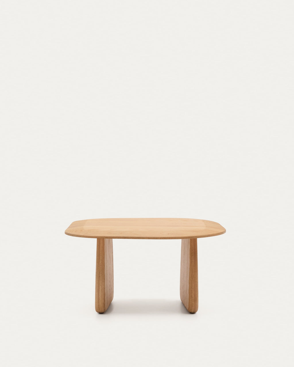 Japandi Beistelltisch Pirita – Eiche, Natur, 71 × 70 cm – Produktansicht
