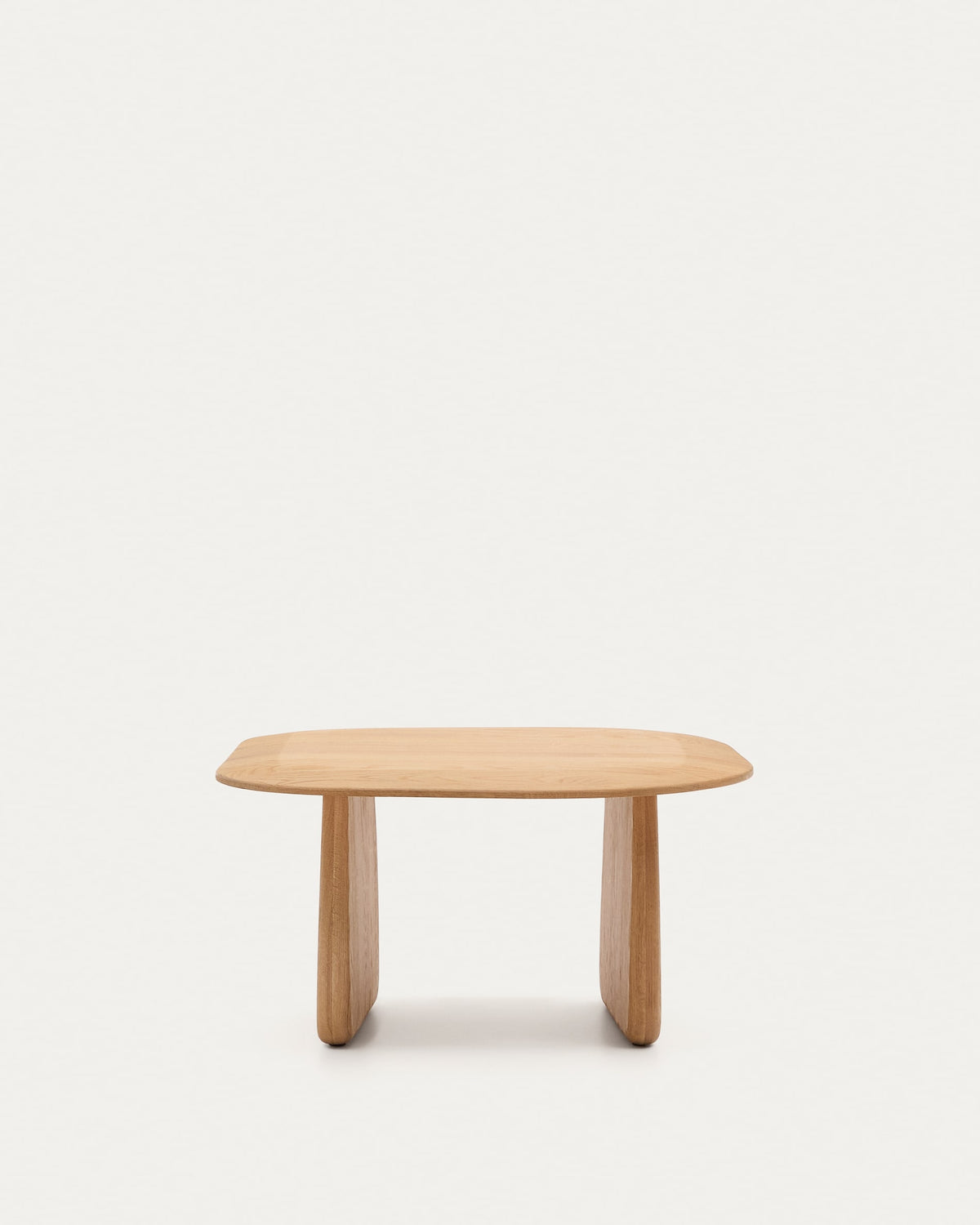 Japandi Beistelltisch Pirita – Eiche, Natur, 71 × 70 cm – Produktansicht