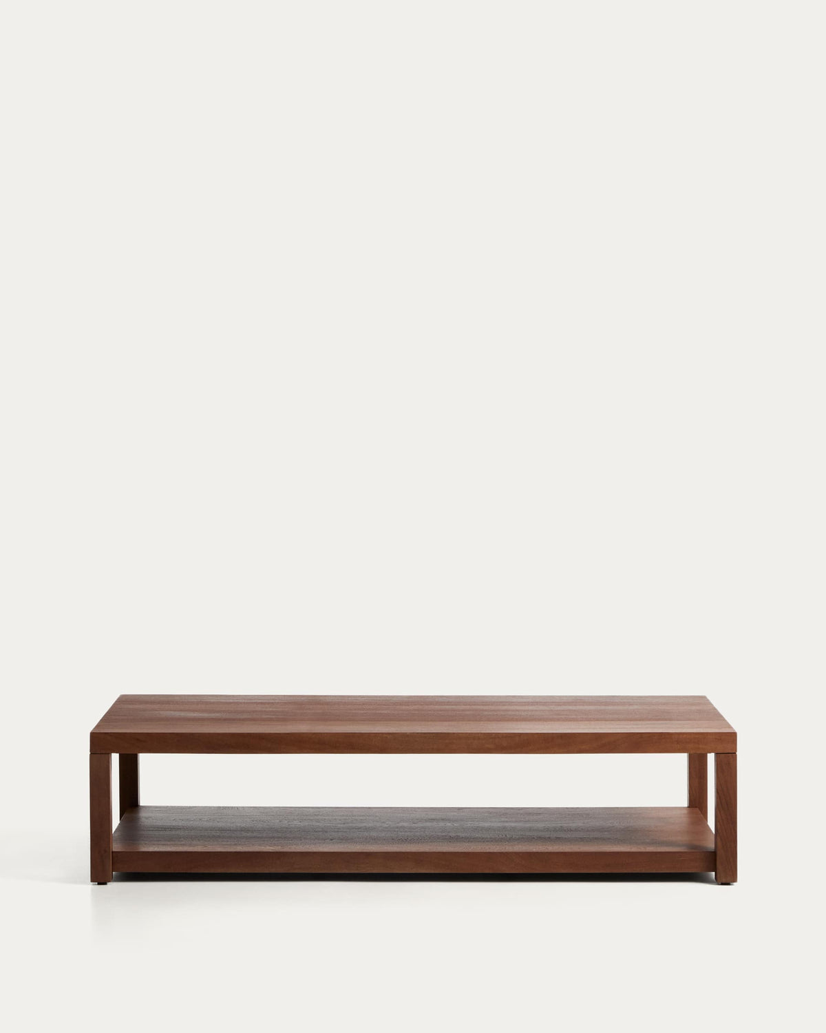 Japandi Couchtisch Norani – Akazie, Braun, 150 × 70 cm – Produktansicht