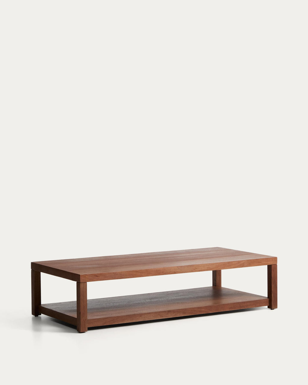 Japandi Couchtisch Norani – Akazie, Braun, 150 × 70 cm – weitere Ansicht