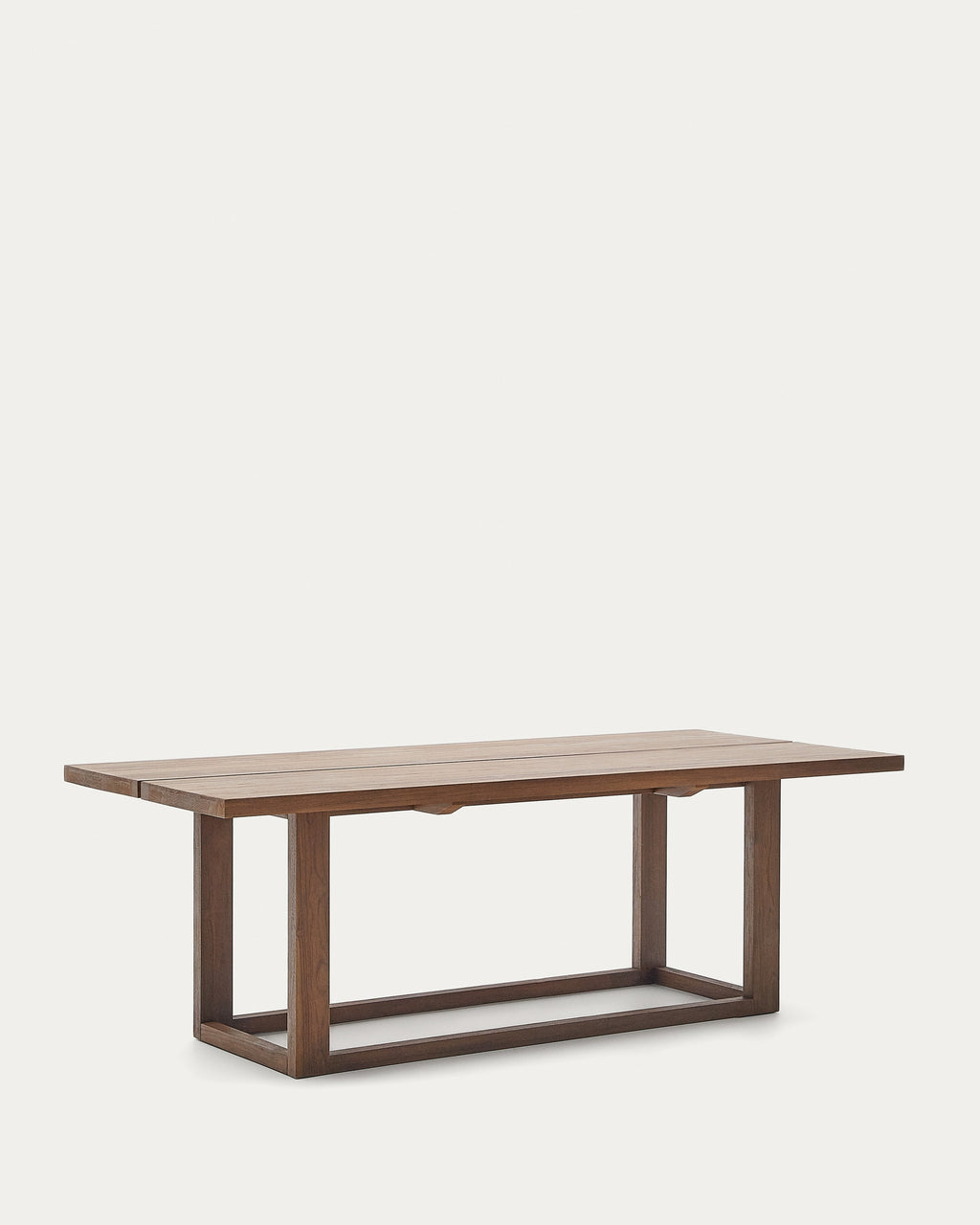 Japandi Esstisch Sashi – Teakholz, Braun, 220 × 100 cm – weitere Ansicht