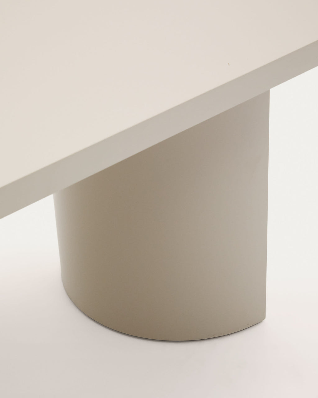 Japandi Esstisch Nealy – Holzwerkstoff, Weiß, 200 × 100 cm – weitere Ansicht
