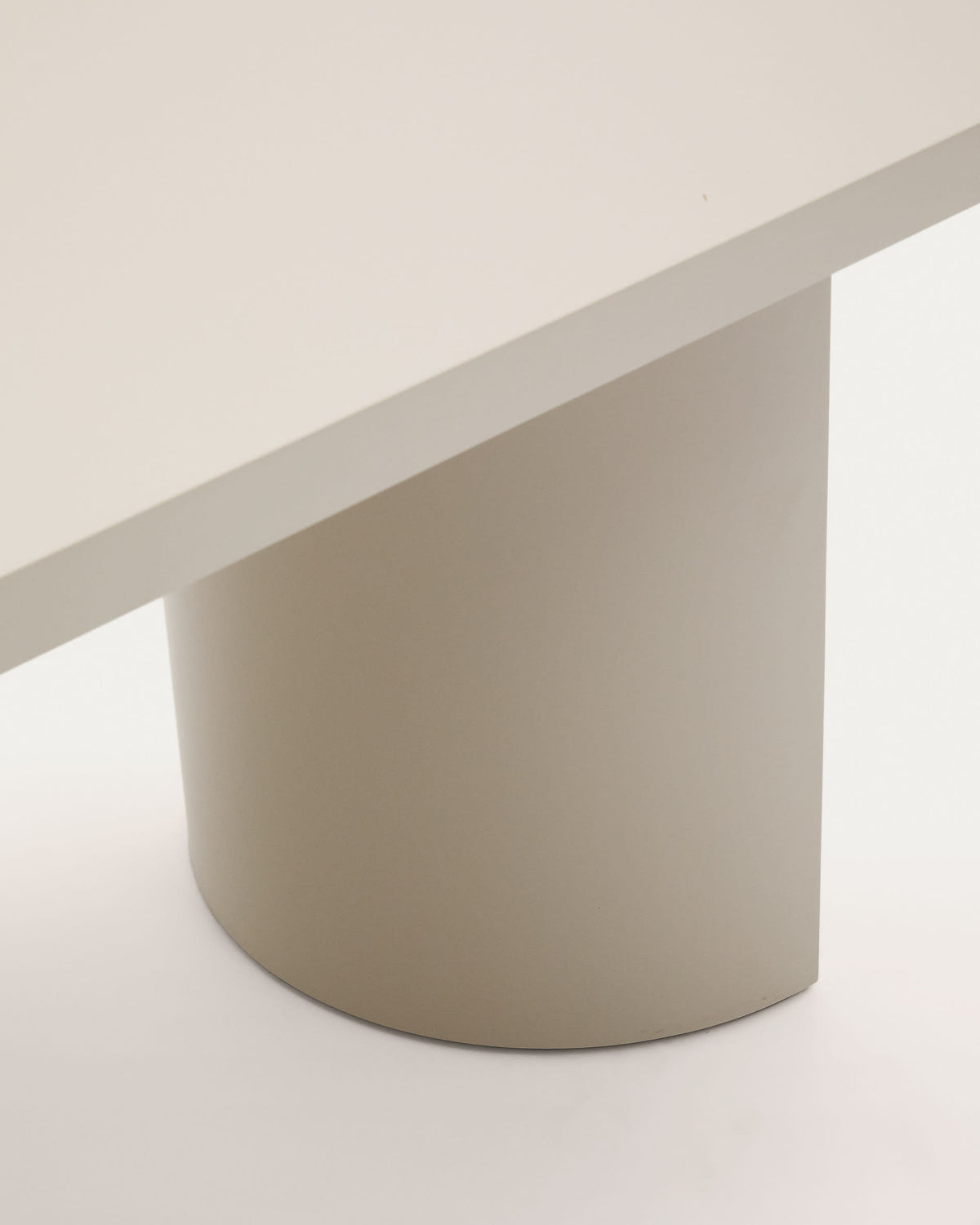 Japandi Esstisch Nealy – Holzwerkstoff, Weiß, 200 × 100 cm – weitere Ansicht