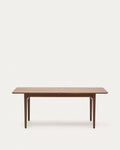 Japandi Ausziehtisch Elan – Massivholz, Natur, 200–260 × 100 cm – Produktansicht
