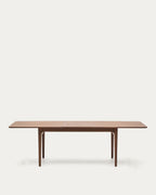 Japandi Ausziehtisch Elan – Massivholz, Natur, 200–260 × 100 cm – weitere Ansicht