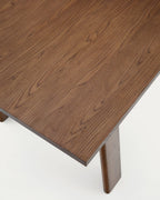 Japandi Ausziehtisch Arlen – Eiche, Nussbaum, 200–250 × 95 cm – weitere Ansicht