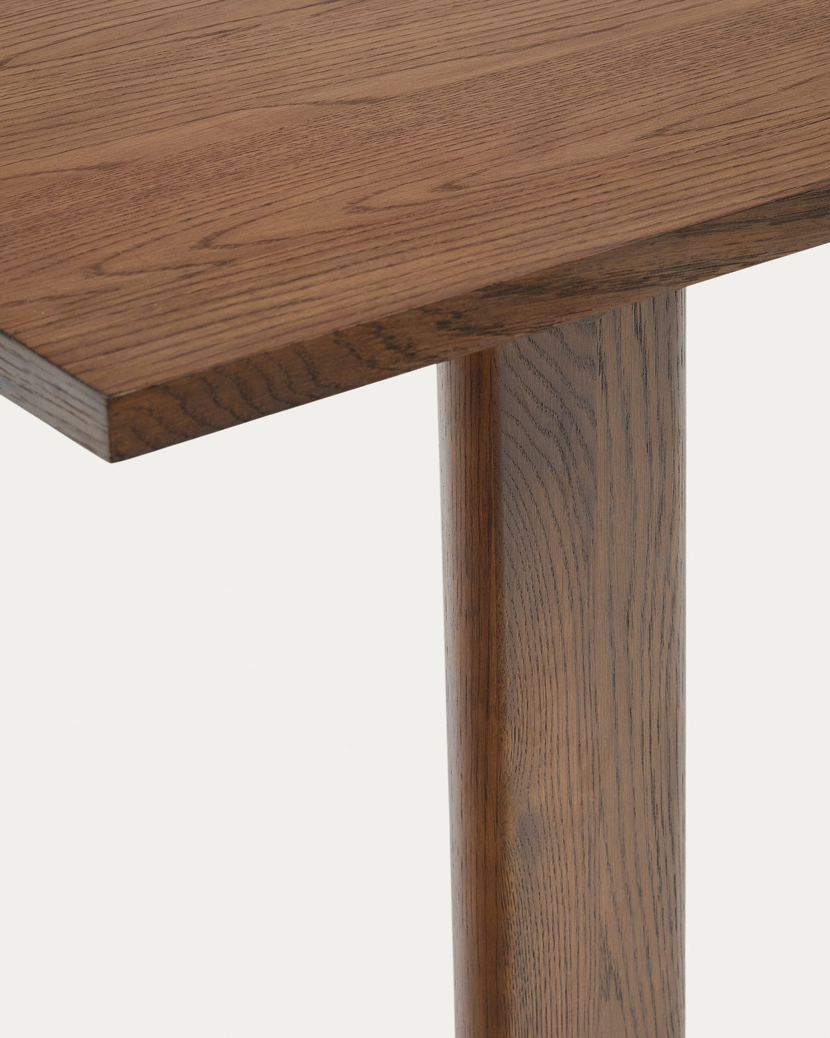 Japandi Ausziehtisch Arlen – Eiche, Nussbaum, 200–250 × 95 cm – weitere Ansicht