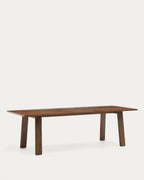 Japandi Ausziehtisch Arlen – Eiche, Nussbaum, 200–250 × 95 cm – weitere Ansicht