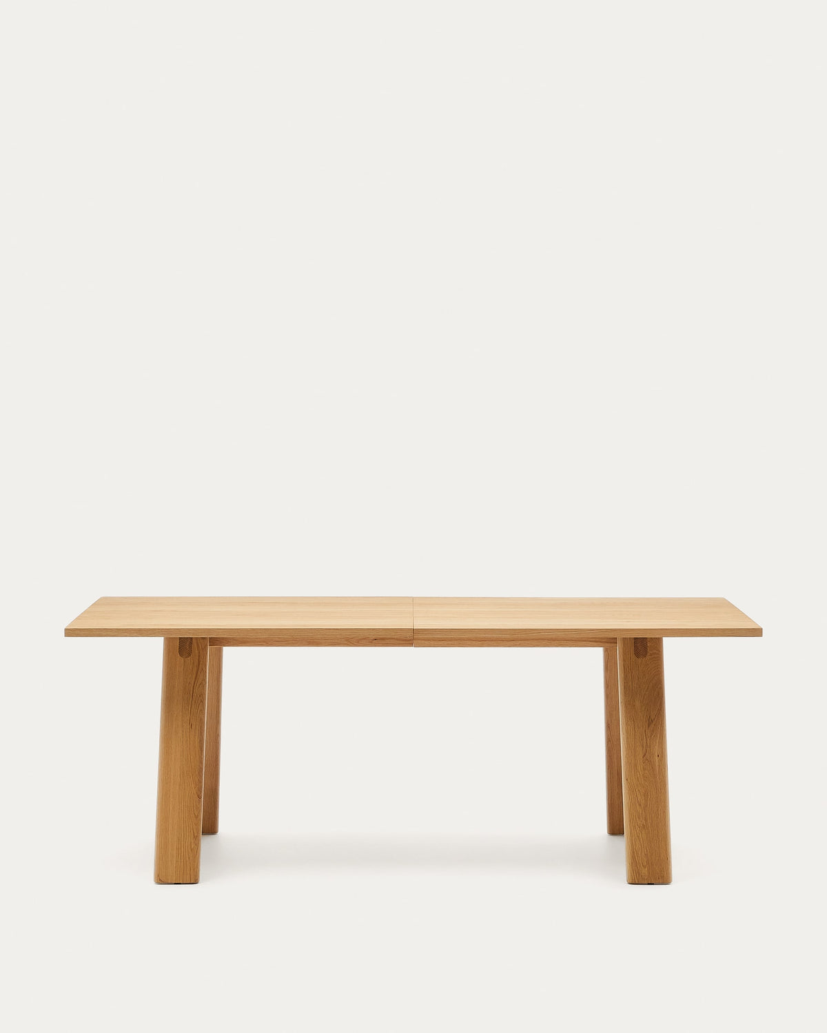 Japandi Ausziehtisch Arlen – Eiche, Natur, 200–250 × 95 cm – Produktansicht