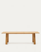 Japandi Ausziehtisch Arlen – Eiche, Natur, 200–250 × 95 cm – weitere Ansicht