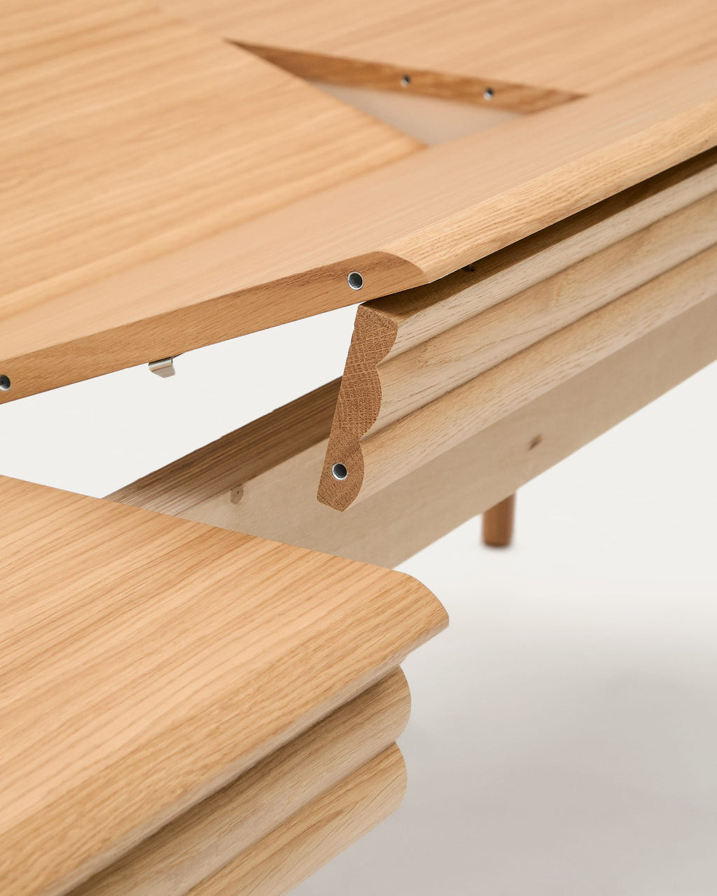 Japandi Ausziehtisch Lenon – Eiche, Natur, 200–280 × 90 cm – weitere Ansicht