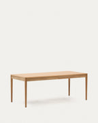Japandi Ausziehtisch Lenon – Eiche, Natur, 200–280 × 90 cm – weitere Ansicht