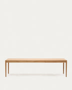 Japandi Ausziehtisch Lenon – Eiche, Natur, 200–280 × 90 cm – weitere Ansicht