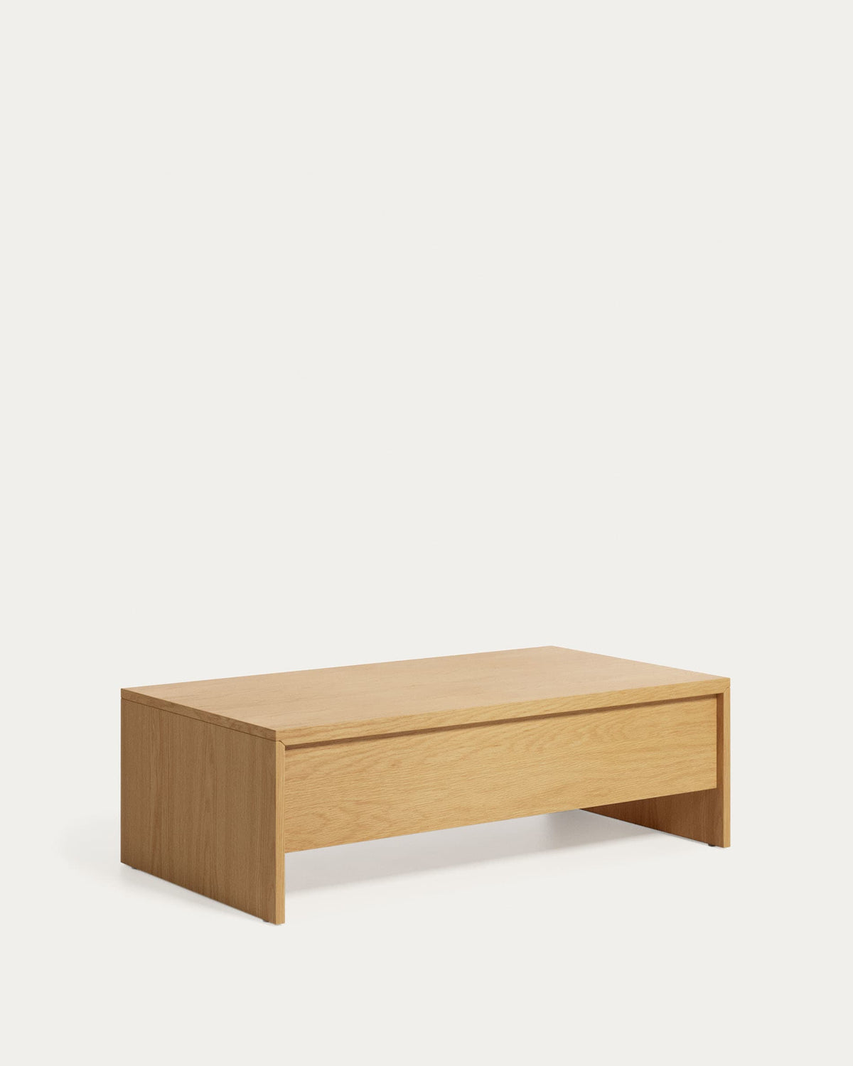 Japandi Couchtisch Abilen – Eichenfurnier, Natur, 110 × 60 cm – weitere Ansicht