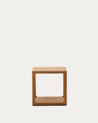 Japandi Beistelltisch Maymai – Eiche, Braun, 50 × 50 cm – Produktansicht