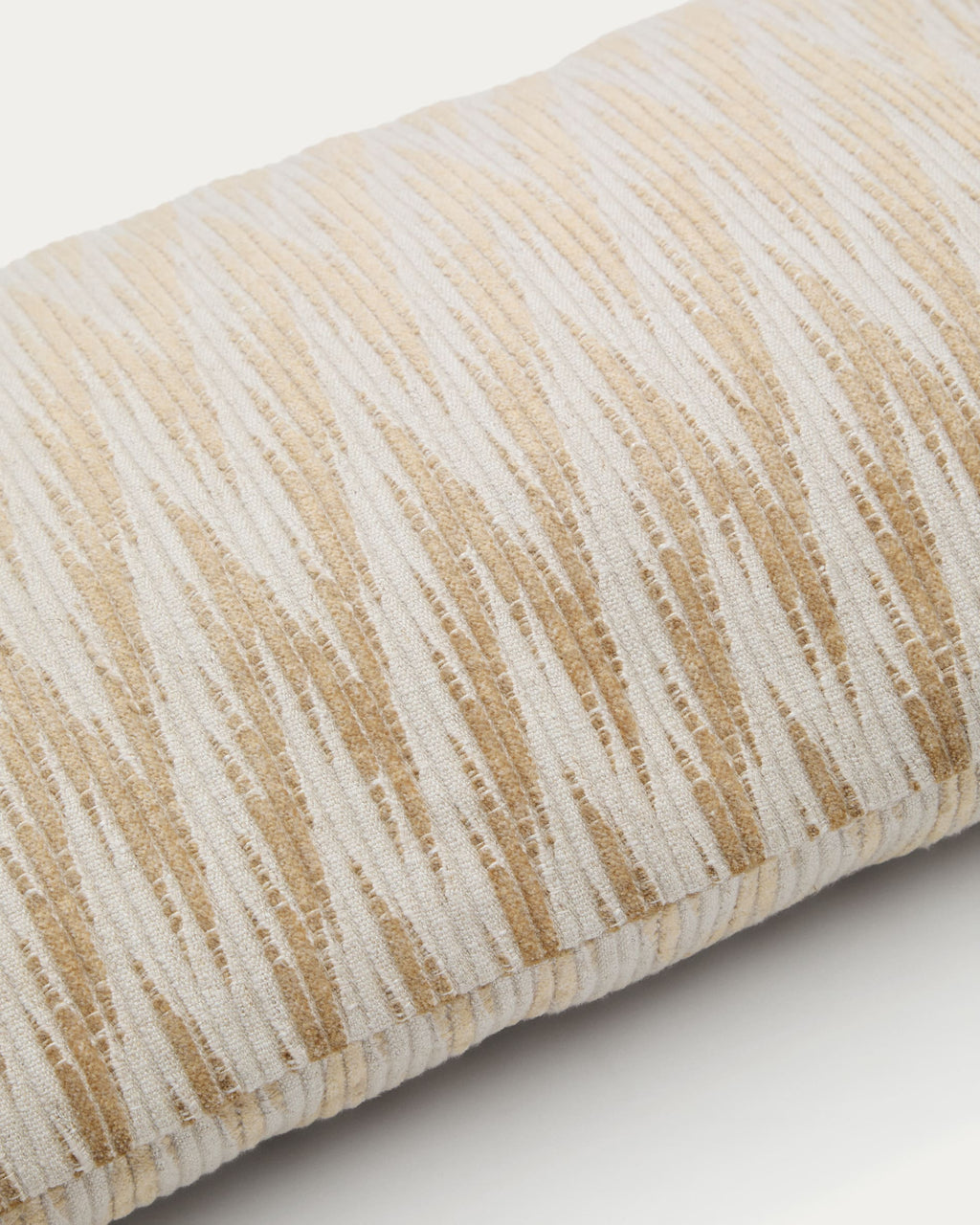 Japandi Kissenbezug Sigato – Baumwolle, Beige, 50 × 30 cm – weitere Ansicht