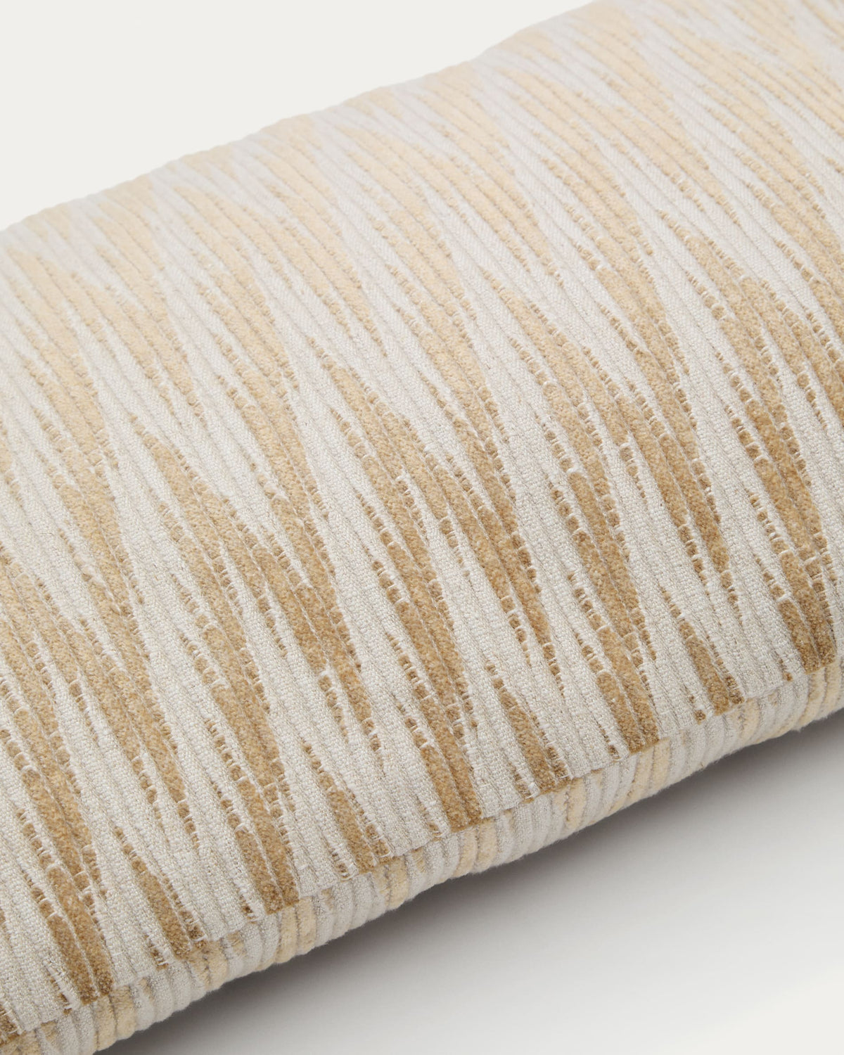 Japandi Kissenbezug Sigato – Baumwolle, Beige, 50 × 30 cm – weitere Ansicht