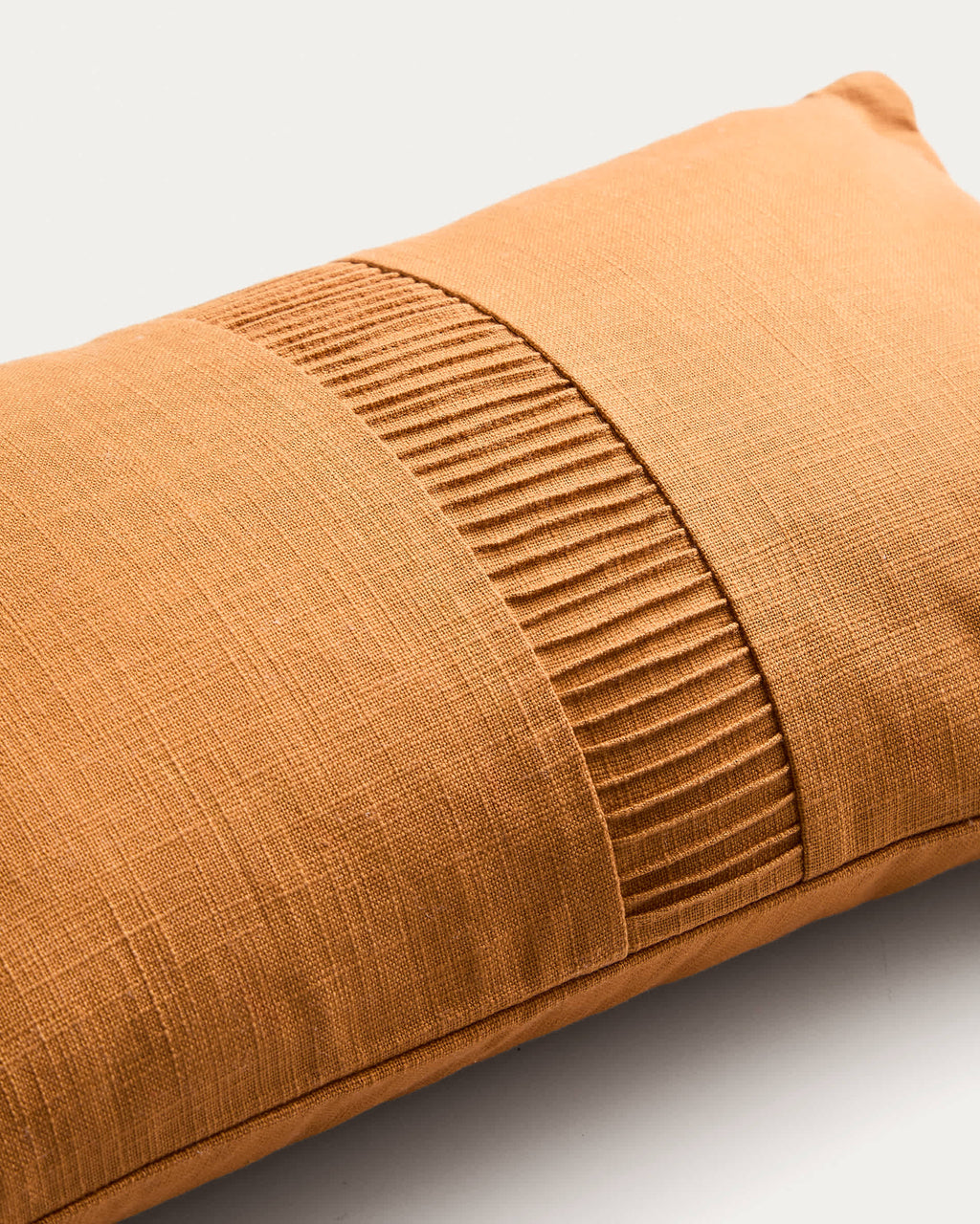 Japandi Kissenbezug Luadia – Baumwolle, Orange, 30 × 50 cm – weitere Ansicht