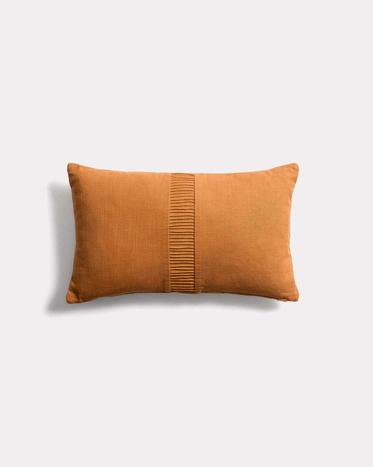 Japandi Kissenbezug Luadia – Baumwolle, Orange, 30 × 50 cm – Produktansicht
