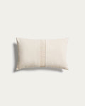 Japandi Kissenbezug Luadia – Baumwolle, Ecru, 30 × 50 cm – Produktansicht