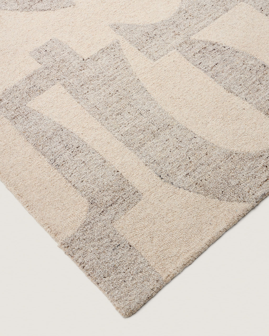 Japandi Teppich Norela – Wolle, Grau, 300 × 200 cm – weitere Ansicht