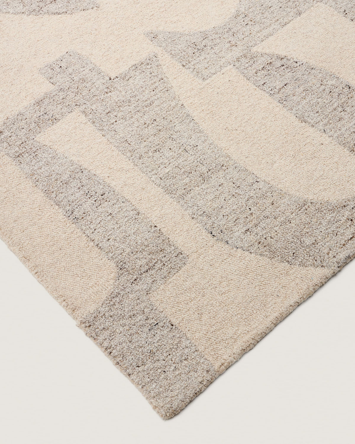 Japandi Teppich Norela – Wolle, Grau, 300 × 200 cm – weitere Ansicht